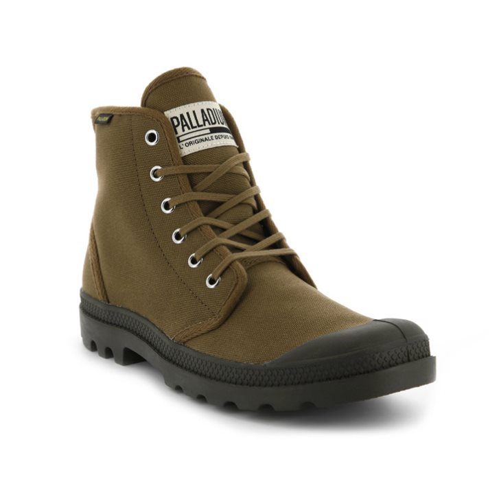 Bottes Palladium Pampa Hi Originale Homme Marron | FR CRD809A